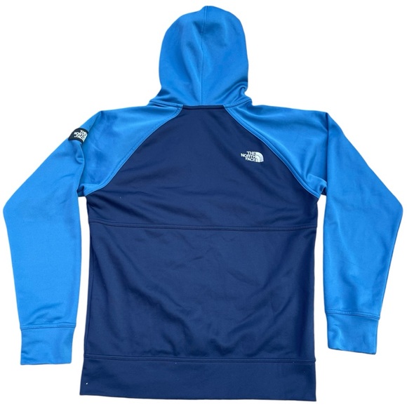 Blue The North Face Zip Up Hoodie (S) - Picture 2 of 4